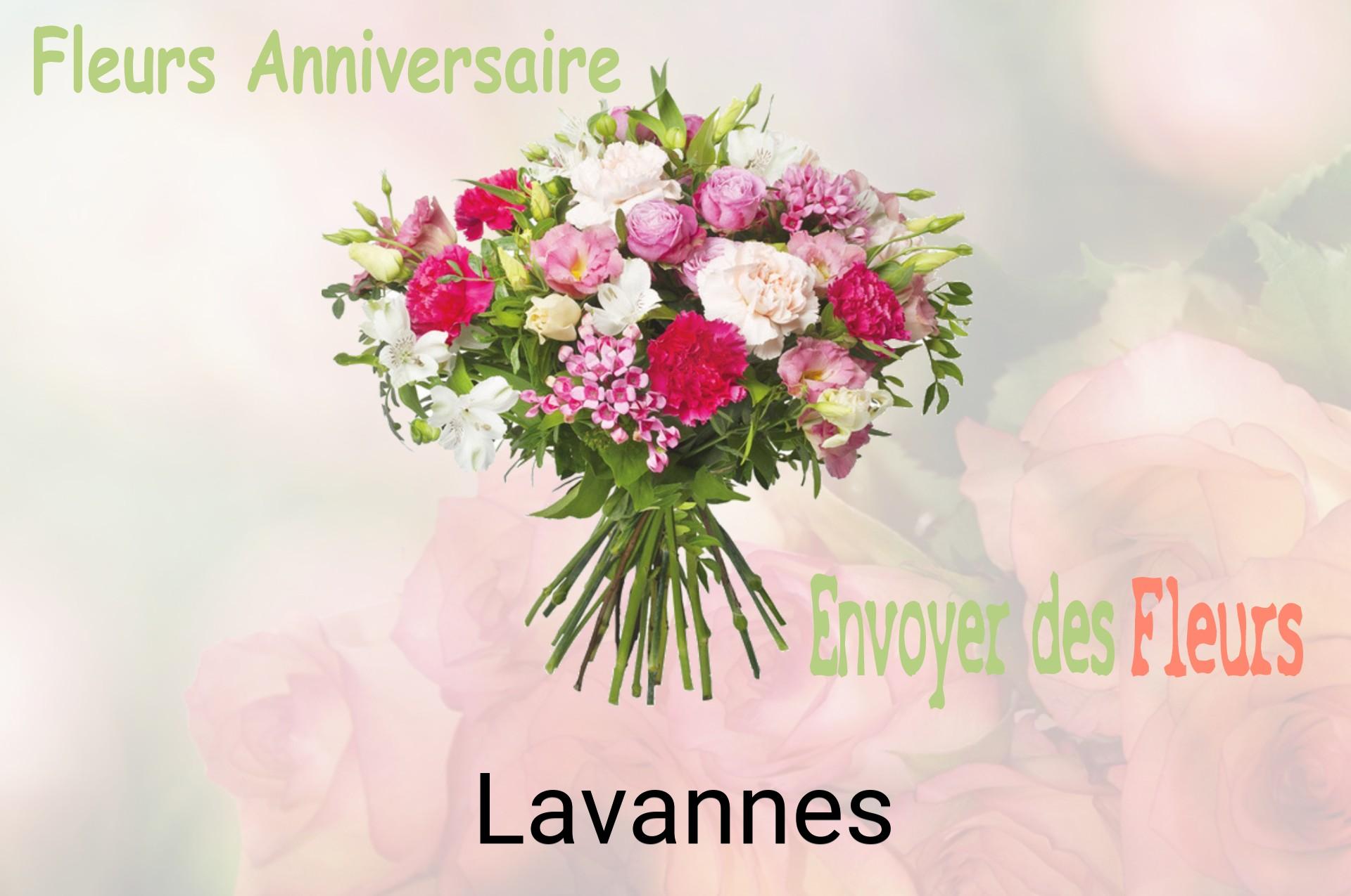 Bouquet de fleurs d’anniversaire livré à Lavannes
